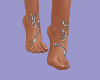 Lixx- Feet Jewel Silver
