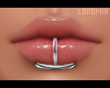 Curved Lip Piercing