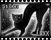 [xx] Scaredy Cat Sticker