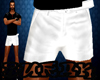 BURAK Beach White Shorts