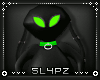 !!S Alien Plush Toy M L