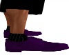 purple stepper shoes