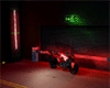 Private Red Garage