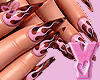 Ỿ | flame nails