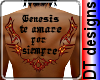 Genesis tribal tattoo