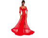RED "A" GOWN