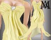 *M.A. Pastel Gown/Yellow
