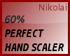 *N* 60% BEST HAND SCALER