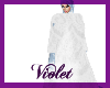 (V) white robe
