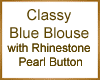 Classy Blue Blouse