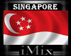 Singapore Wall Flag