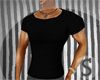 |S Black Muscled Shirt