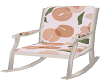 K~ Peach Rocking Chair