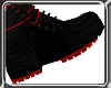 Black Red Boots