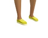 Yellow Tennie Shoes