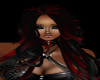 Lalita hair black & red