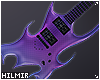 Purple Gothic Guitar