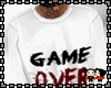 B Game Over White M