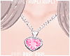 $K Valentine Necklace