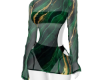 Green Mesh Dress