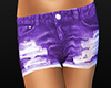 Jean Shorts Purple