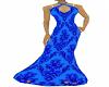 [V1] Blue Halter Dress