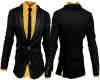 Gold Black Suit W Tie V2