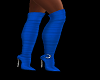 FG~ Sexy Sock Boots Blue
