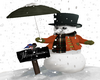 Christmas Anime Snowman