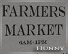 H. Farmers Market Sign