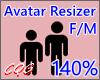CG: Avatar Scaler 140%