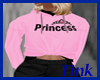 princess sweats pink