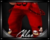 Easter Mickey Red Pants