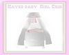 Hayes Baby Girl Crib