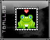 Love Frog Stamp
