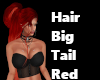 Hair Big Tail Red