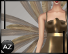 *az*Luxury gold Gown