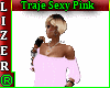 traje sexy pink
