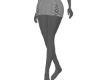 Grey Lace Skirt
