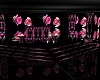 black and pink rose room