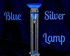 Blue & Silver Lamp