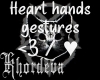 ♥K Heart hands
