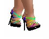 Rainbow PinUp Shoes