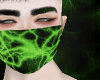 Animated green mask
