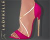 LK| Pink & Gold Heels