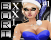 SEXY MZ.CLAUS~BLUE#1~XXL