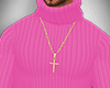 ! Muscle Sweater Pink