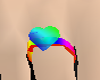 rainbow heart ring