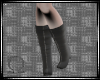 grey heel boots