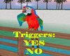 Animated Yes/No Parrot